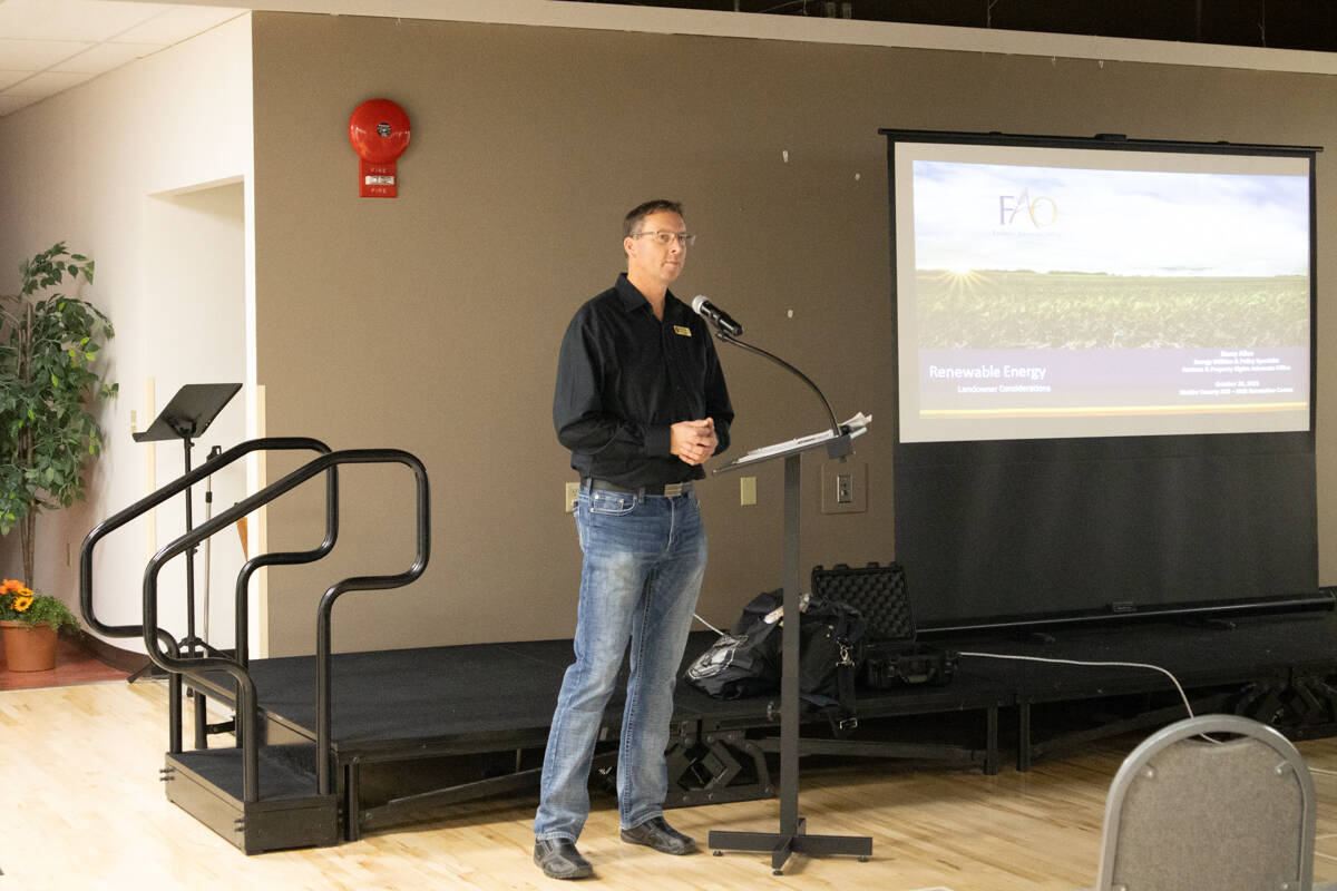 County of Stettler holds property rights session The Stettler Independent