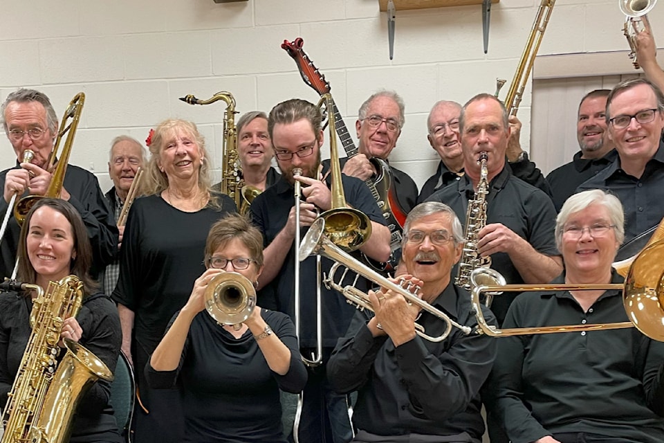 The South Okanagan Big Band will perform at an outdoor concert in Summerland on Saturday, June 22. (Contributed)