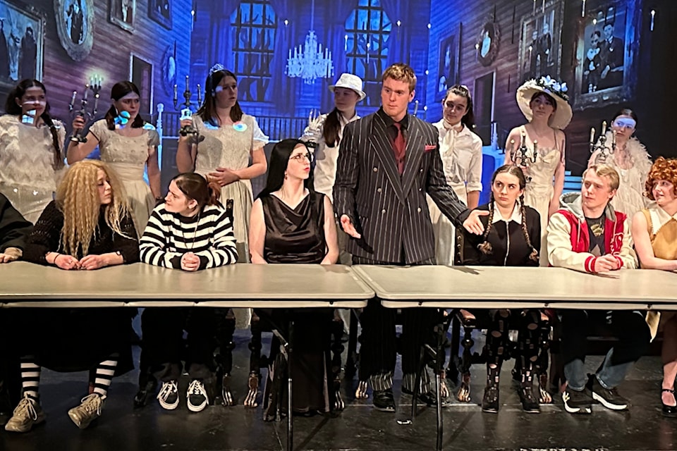 Students at Summerland Secondary School will stage The Addams Family in February. The musical has 85 student in the cast and crew. (John Arendt/Summerland Review)