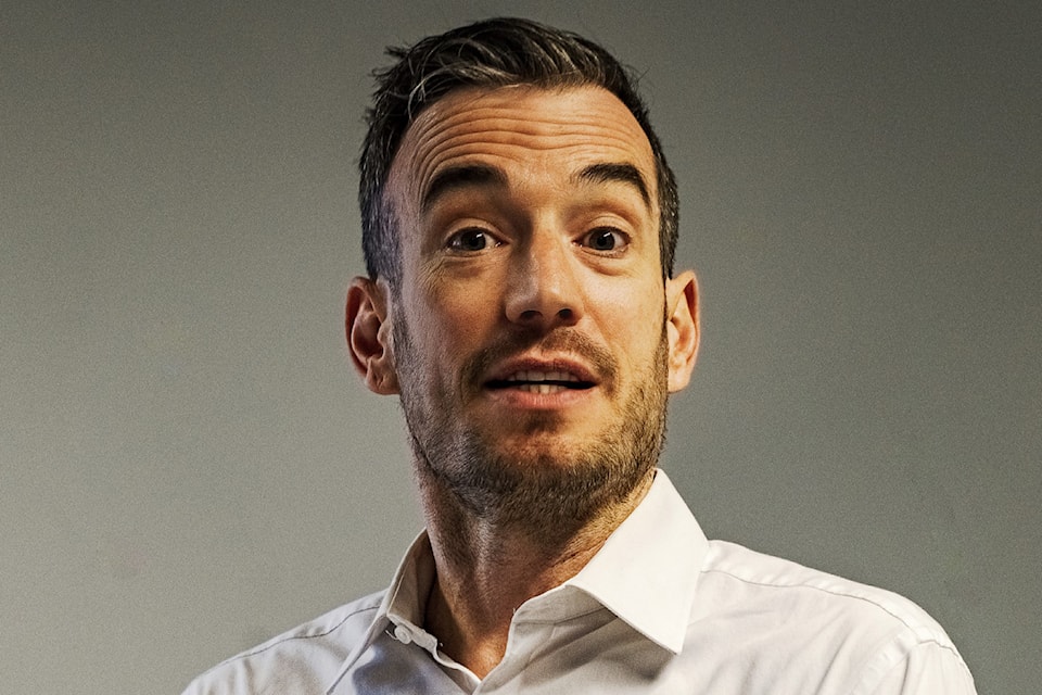 Ryan Millar, an Amsterdam-based writer, performer and communications trainer who grew up in Summerland, has written a children㽶Ƶֱs book set in the Okanagan community. (Photo by Robin Straaijer)