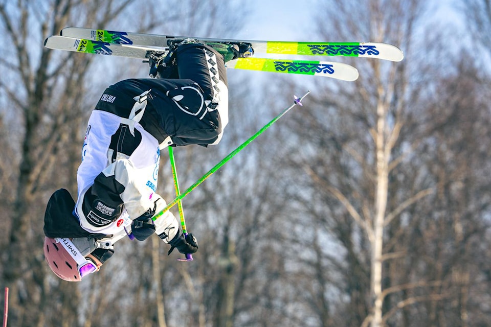 Ella Gingras, 14, from Summerland, recently placed fifth overall combined, sixth in aerials, eighth in single moguls and ninth in dual moguls.  