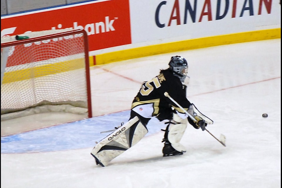 Manon Rhéaume was the first woman to play in the National Hockey League. (Wikimedia Commons)