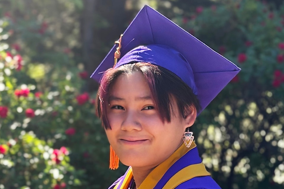 Gray Chartrand, a Summerland student graduating from Penticton Secondary School, will study journalism in the fall. 