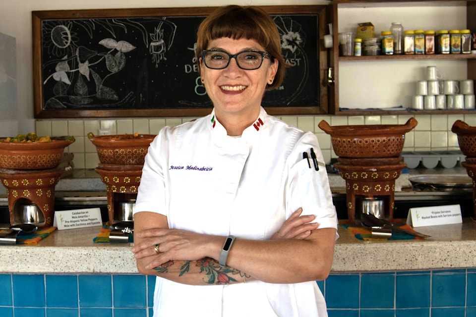 Jessica Maria Madinabeitia Valenzuela is an events cook at Cocktails and Canapes Catering and Events Inc. in Penticton.