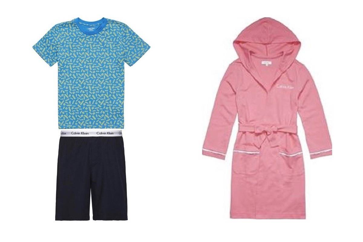 Calvin klein sales kids pjs