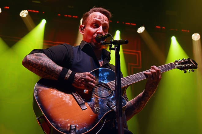Volbeat sealed the deal for everyone at the SOEC with an electric show. (Brennan Phillips - Western News)