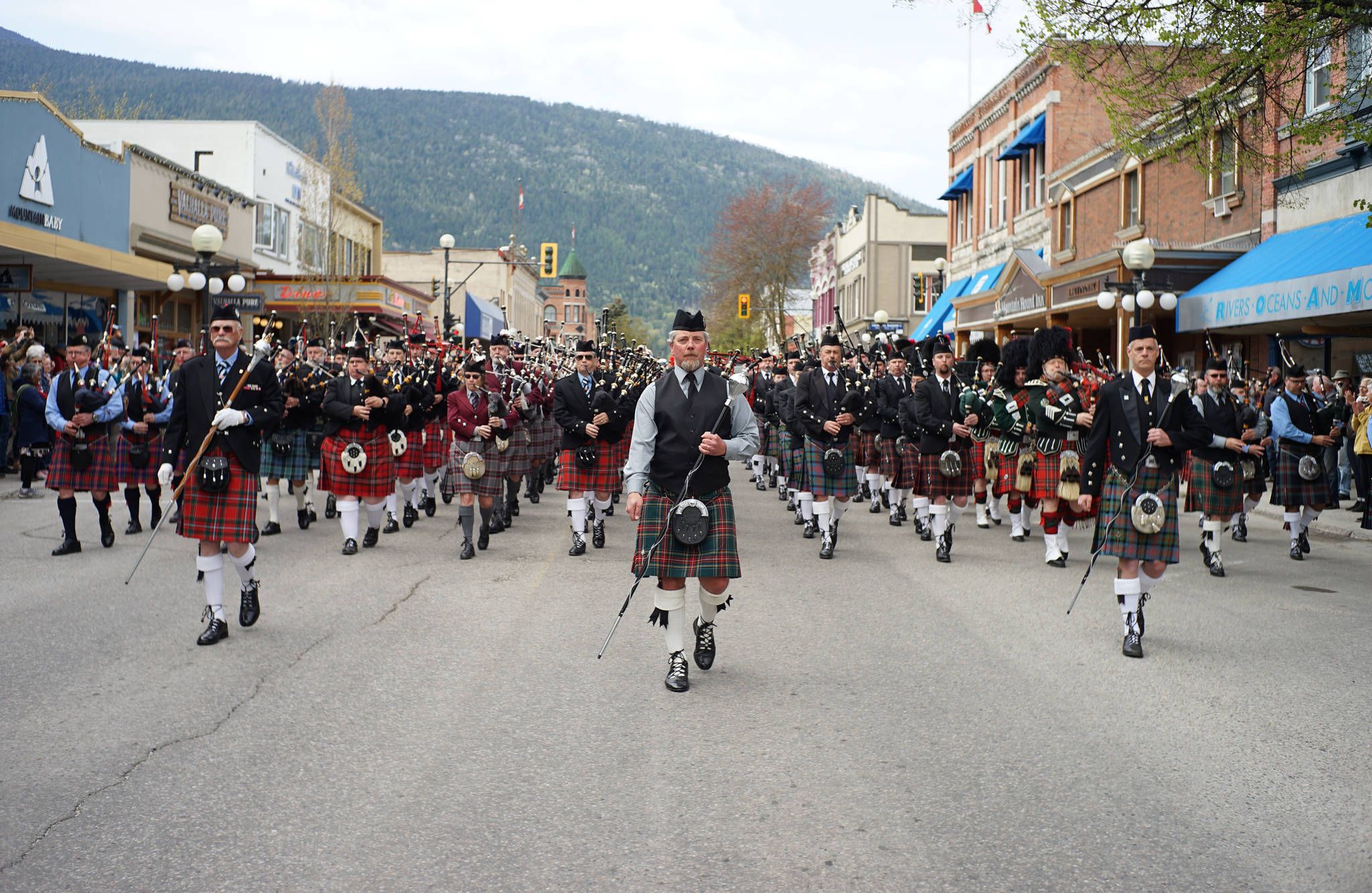 PHOTOS B.C. pipe bands gather in Nelson Summerland Review