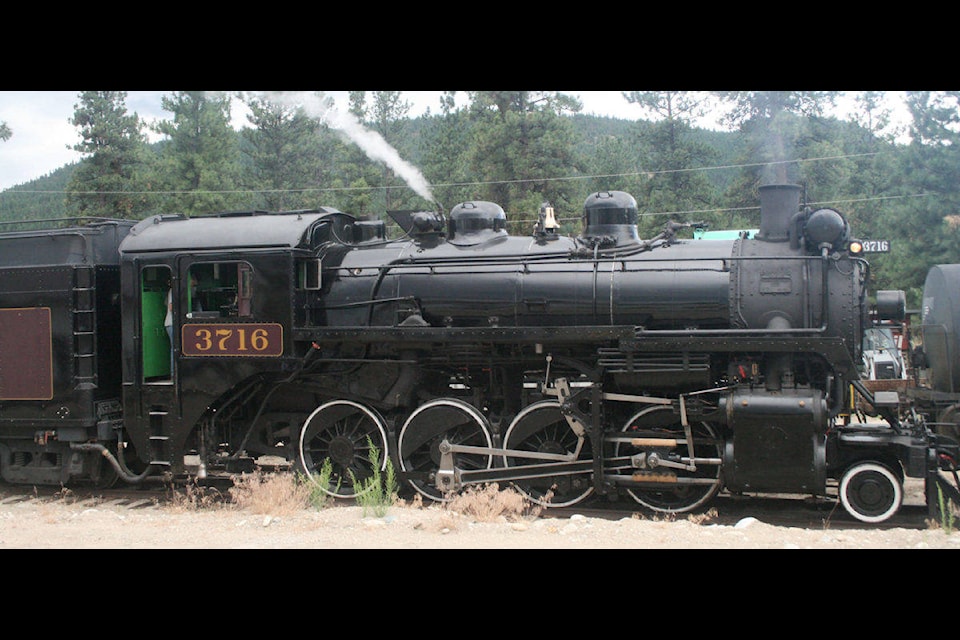The Kettle Valley Steam Railway Society needs help and support to pay for upkeep of operations of Okanagan’s only operating steam train in Summerland. (Summerland Review file photo)