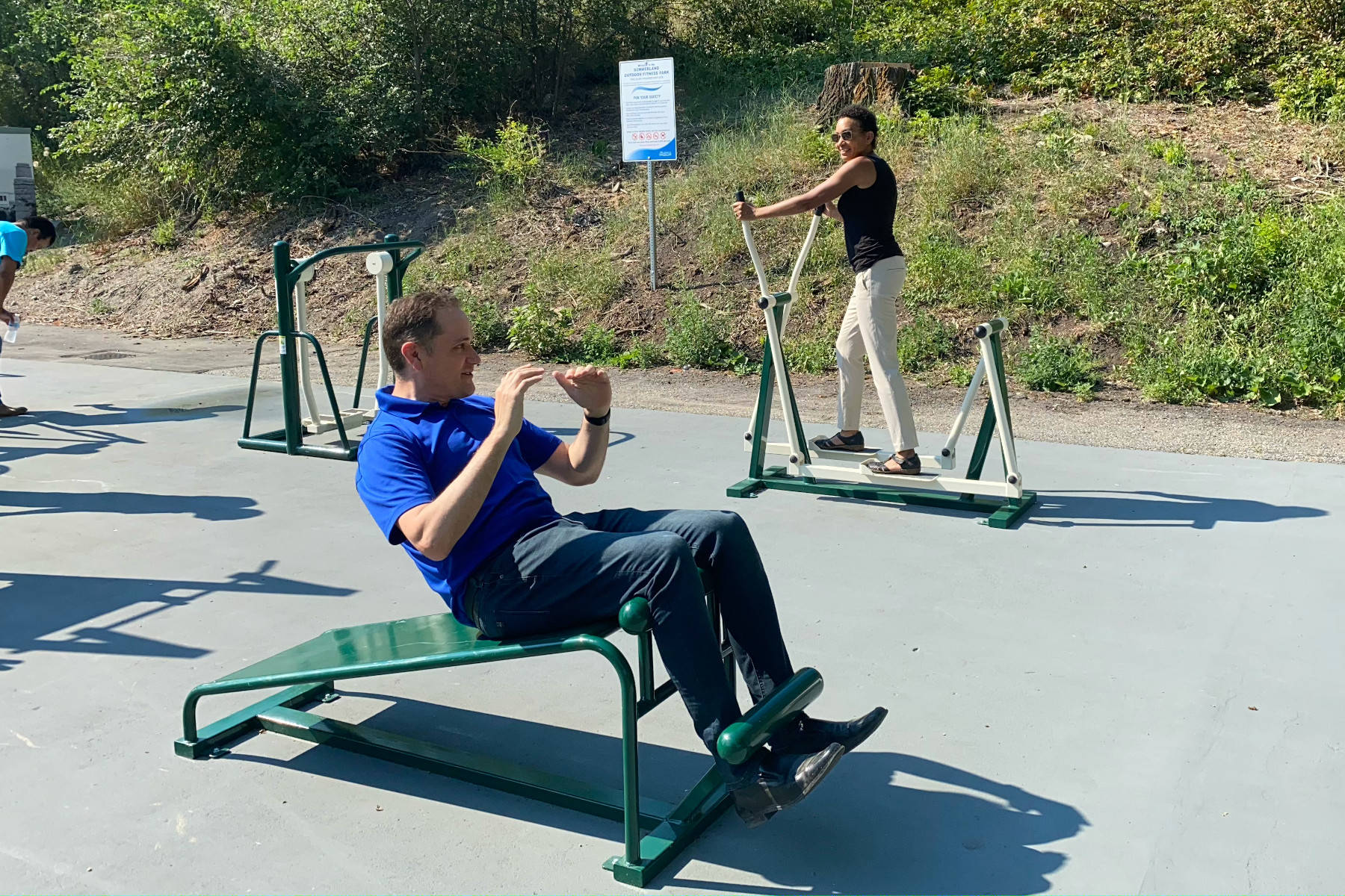 Summerland opens outdoor fitness park, News