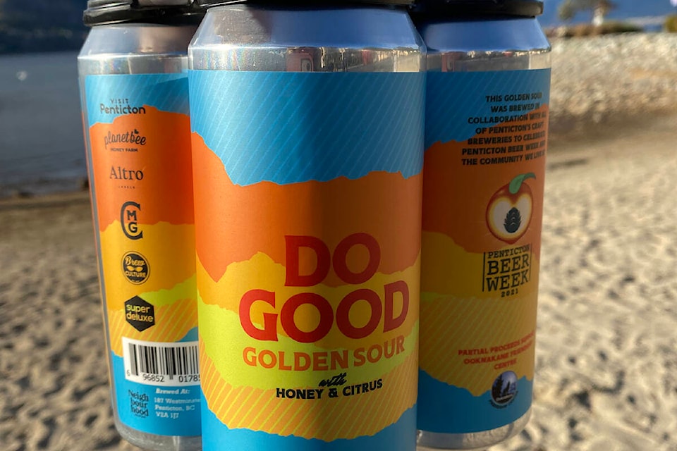 Penticton collaboration beer Do Good golden sour. (Submitted)