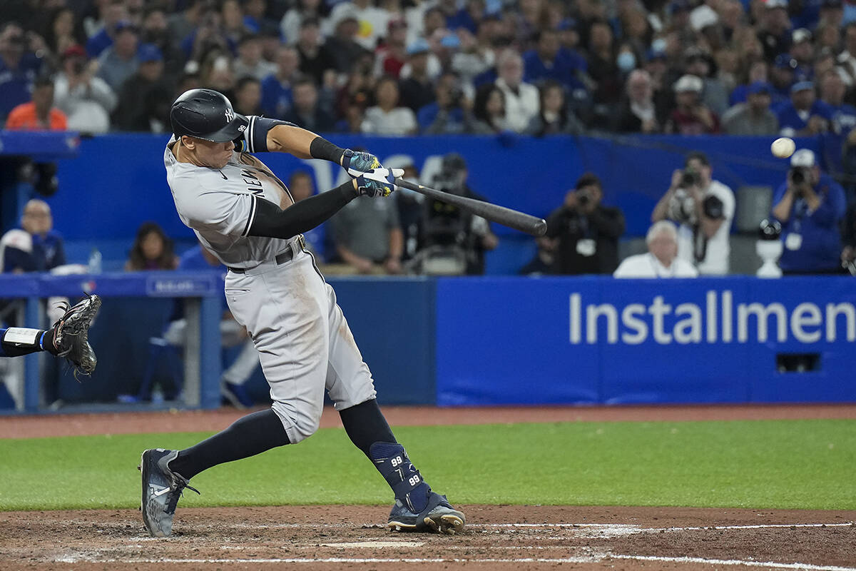 Blue Jays fans hope to catch historic Aaron Judge home run ball