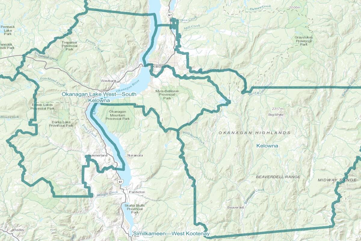 Federal Electoral Boundaries Commission final report. (Photo contributed)