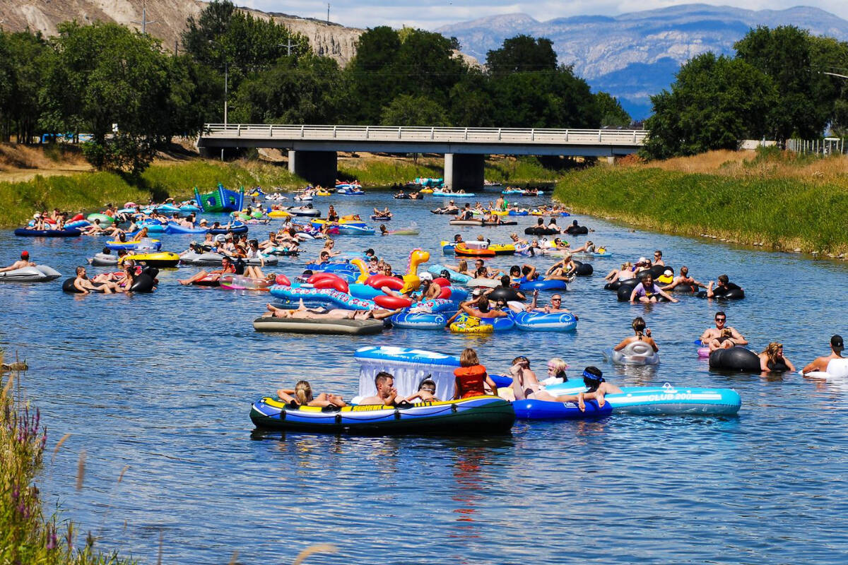 Floating down Penticton Channel? Avoid alcohol and beware of the