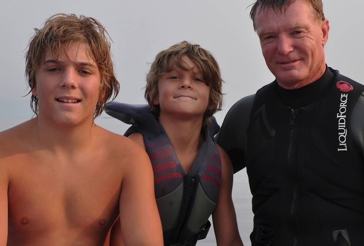 Tom Budd and his sons