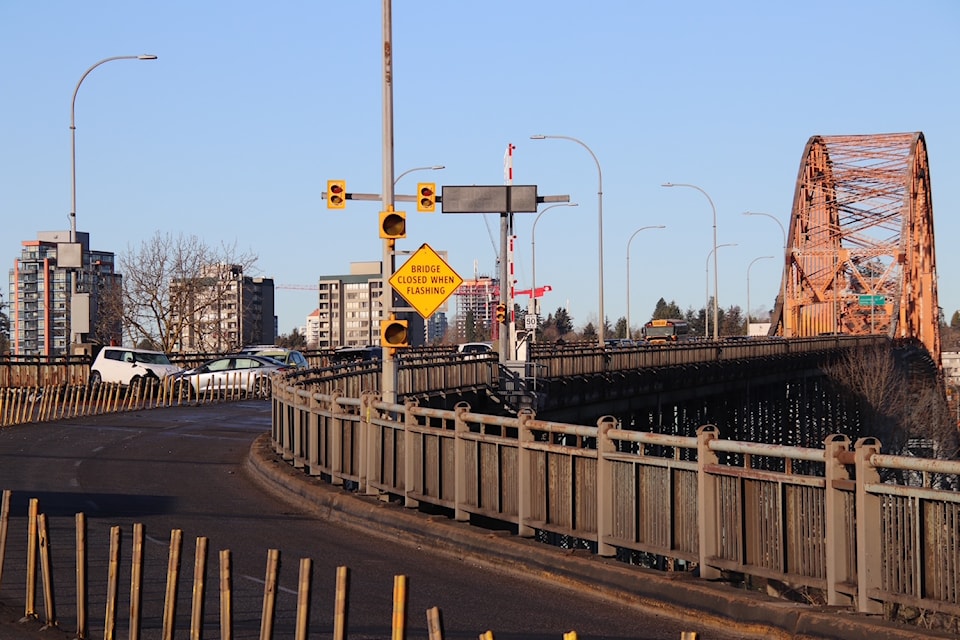 A fatal collision involving five vehicles has closed the Pattullo Bridge on Sunday, Jan. 26.