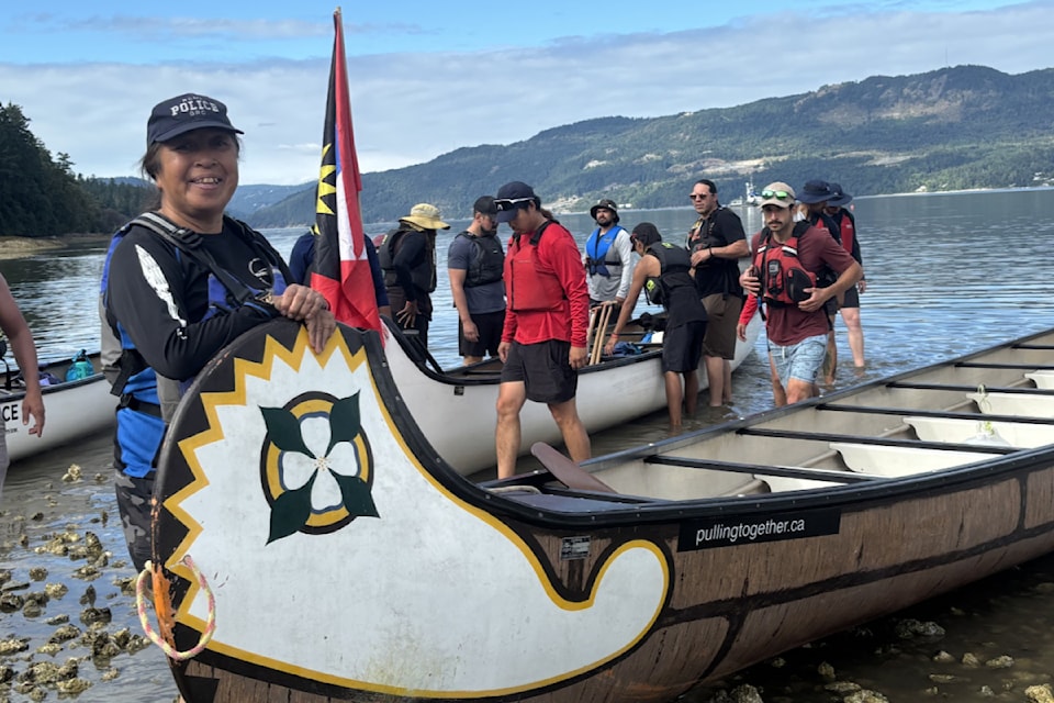 Linda Blake, who was born and raised in Surrey, has taken part in the Pulling Together Canoe Journey since 2001.