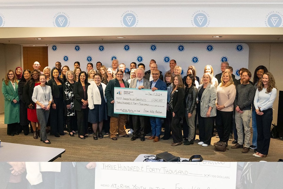 Fraser Valley REALTORS® Charitable Foundation (FVRCF) announced $340,000 in grants to 22 deserving charitable organizations across the Fraser Valley.