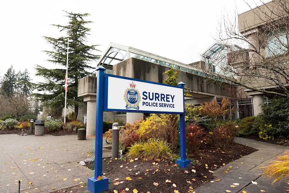 Surrey Police office