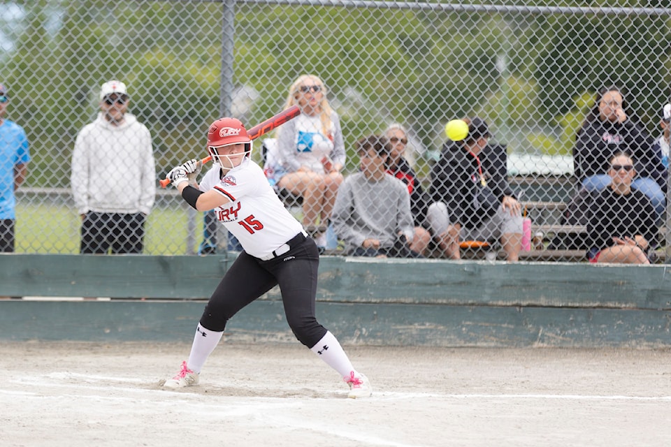 The Cloverdale Fury 08B played against the SSWR Thunder 09 in the Showcase Select division of the Canada Cup, which took place at Cloverdale Athletic Park in Surrey on Saturday, July 5, 2025. 