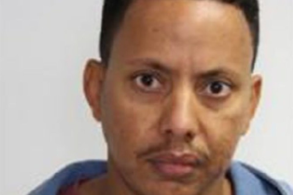 Kalid Yimer, charged with attempted murder for allegedly setting a man on fire in Surrey in August 2024, is described as five-foot-six, with dark hair, brown eyes, and a medium build. 