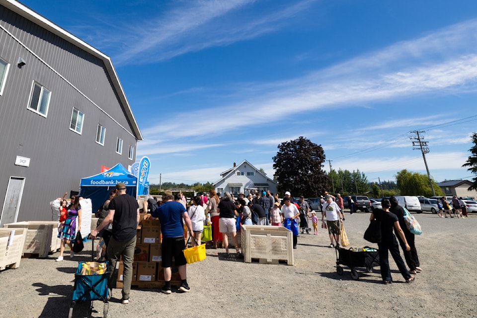 The last Ugly Potato Day at the Heppell potato farm in Surrey on Saturday, June 8, 2024. The event will move to the Cloverdale Rodeo Fairgrounds, which has the capacity to host 15,000 people. 