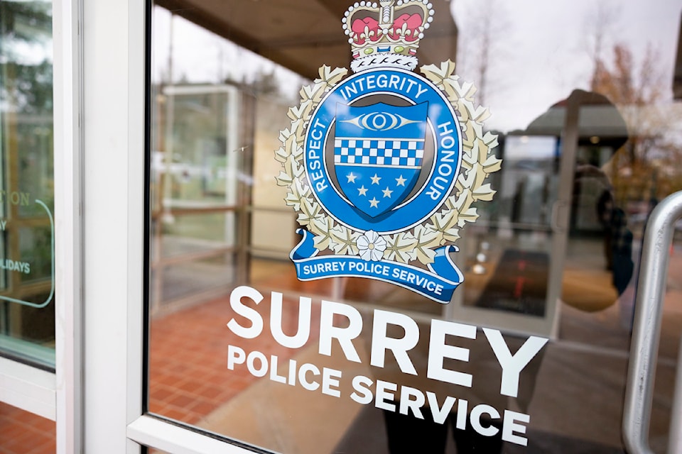 Surrey Police Service vehicle