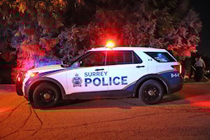 Man arrested after alleged assault with a weapon in Surrey