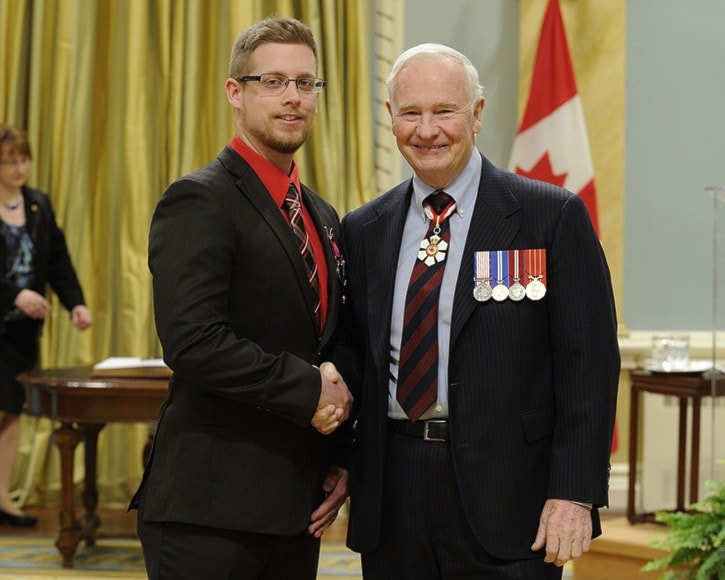 Presentation of Decorations for Bravery