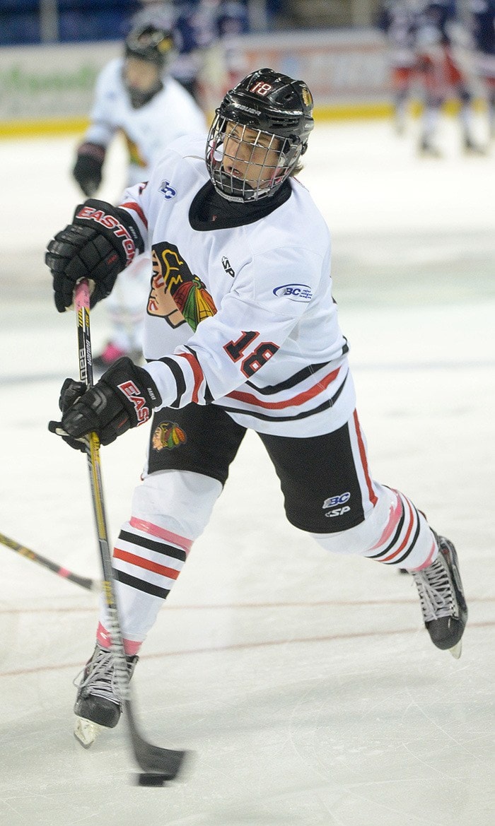 Valley West Hawks' #18 Christian Bosa.
BOAZ JOSEPH / THE LEADER