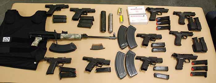 Surrey man facing gun charges
