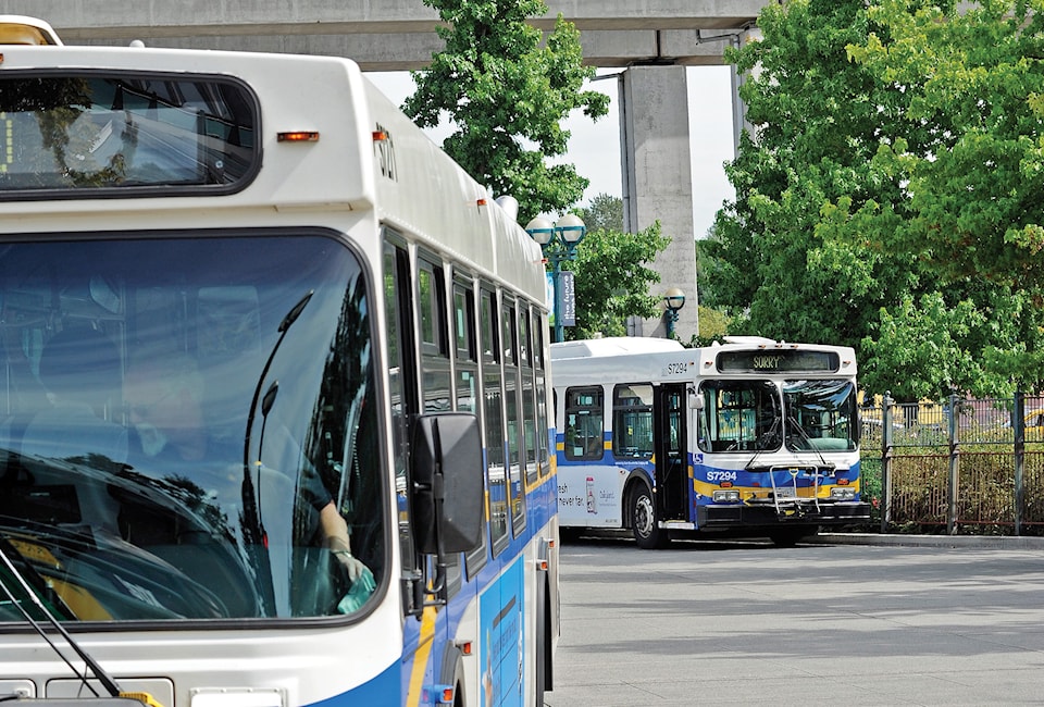 buses and skytrain