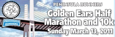Peninsula Runners Golden Ears half