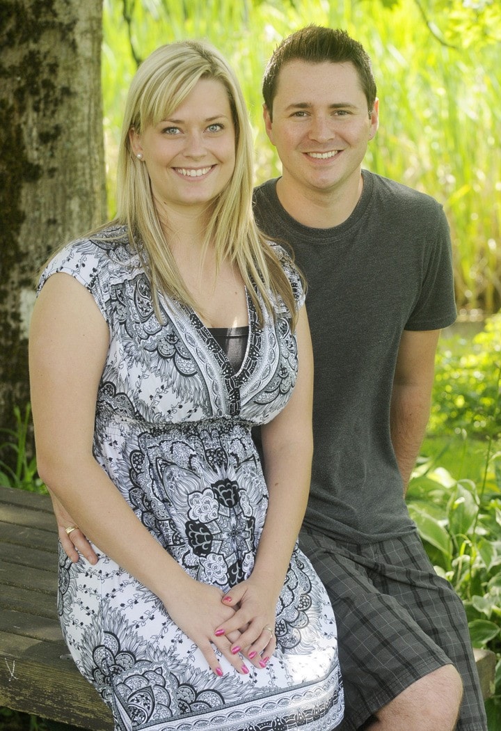 BC Summer Games volunteers Tyler and Shelby MacLean. EVAN SEAL / THE LEADER