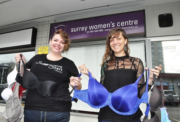 Now that's support: Surrey Women's Centre hands out nearly 200