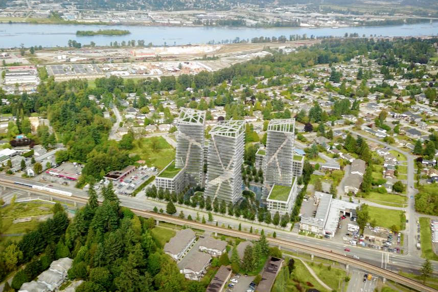 Large ‘iconic gateway’ housing project proposed in City Centre Surrey