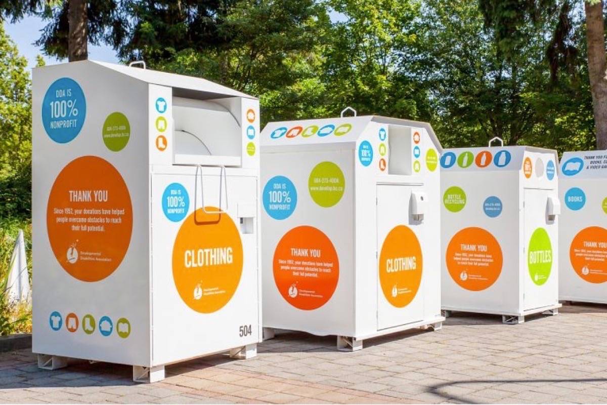 Woman dies after trapped in B.C. clothing donation bin Surrey NowLeader
