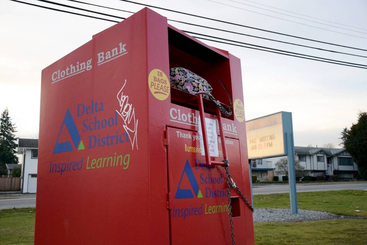 City of Delta shifts stance on ban of clothing donation bins Surrey NowLeader