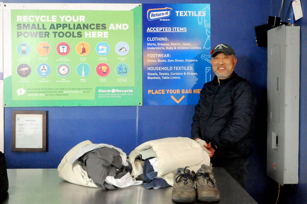 Shirts, sheets, and shoes now accepted at Surrey, White Rock ReturnIt