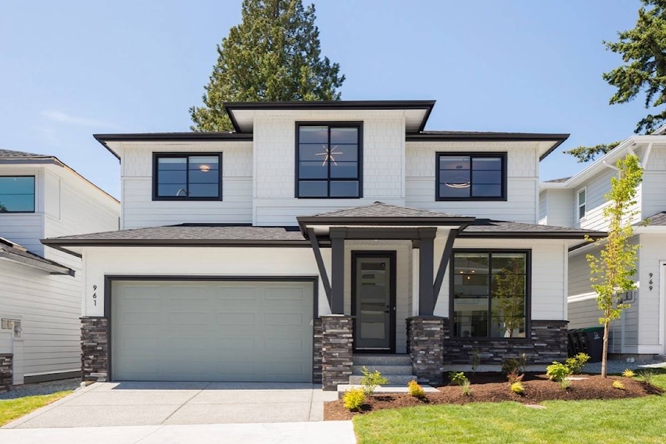 The 2021 PNE Prize Home is located in South Surrey, at 961 McNally Creek Dr. (Janis Nicolay photo)