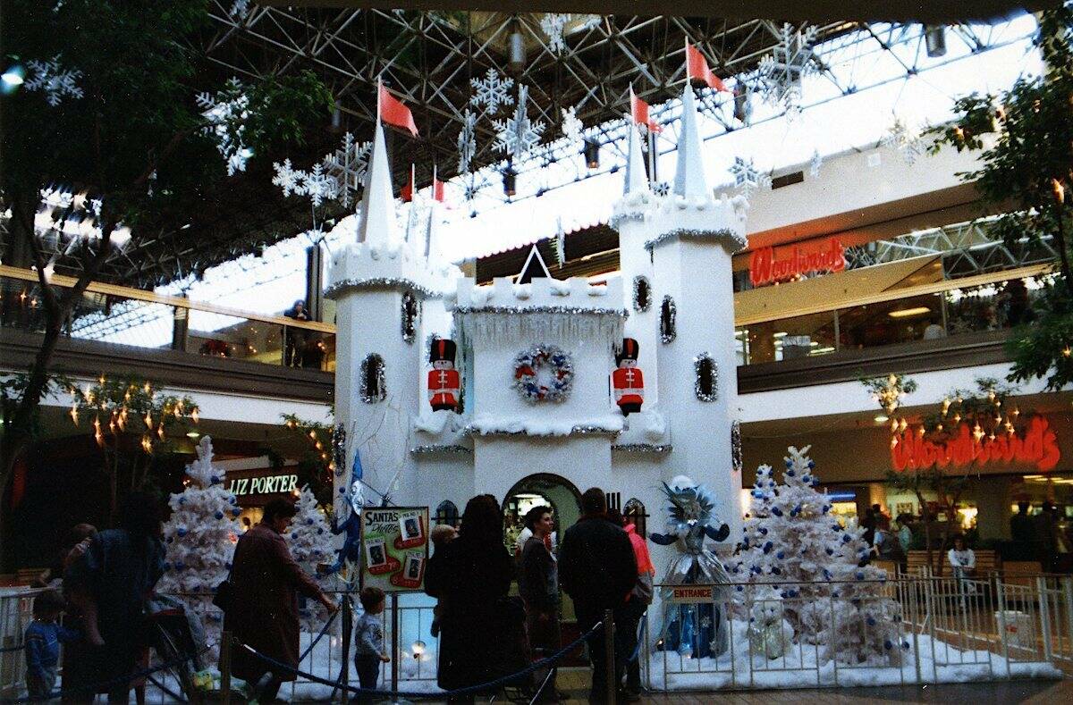 SURREY NOW & THEN Guildford mall’s old Santa castle located in Langley