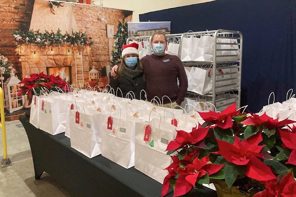 Approximately 130 holiday meals were delivered to isolated residents of South Surrey and White Rock on Christmas, through an initiative of Sources Community Resource Centres and Amica White Rock. (Contributed photo)