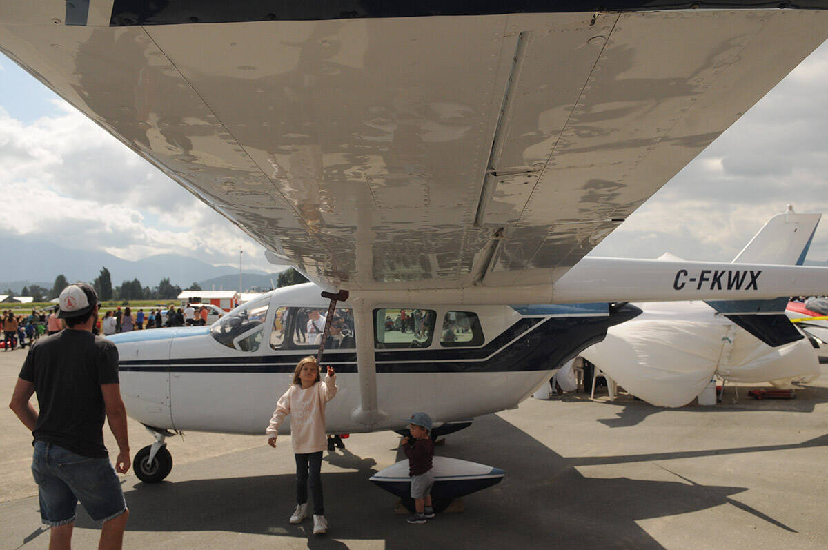 Flight Fest at the Chilliwack Airport on Sunday, Aug. 25, 2019. (Jenna Hauck/ Chilliwack Progress File)
