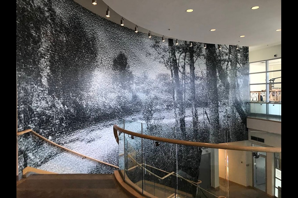 The photo mural mosaic at the Museum of Surrey. (Submitted photo)