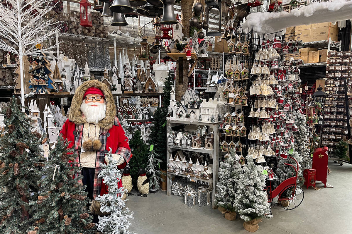 Potters Nursery Christmas store opens Surrey NowLeader