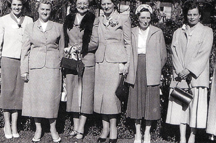 The ladies auxiliary in Surrey prepares to travel to Victoria to confront the premier in the legislature after the province refused to honour its commitment on hospital funding. (Photo submitted)