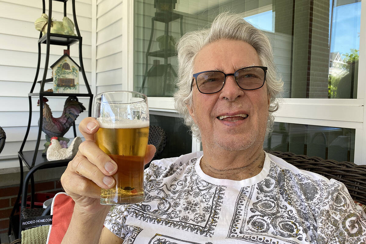 Cheers to Jim Trimble, an entertaining Surrey resident who died in May at age 91. (Photo: Tom Zillich)