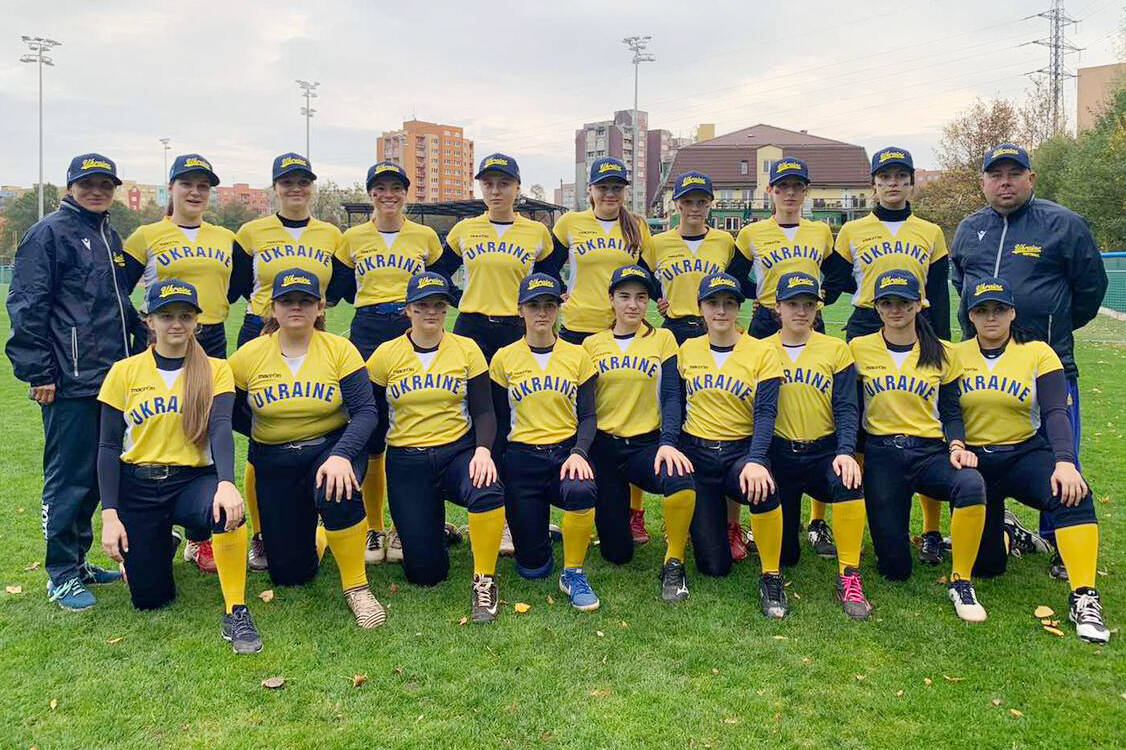 Ukraines National Junior team will be coming to Surrey, participating in the Futures Gold Division. Photo courtesy Softball City