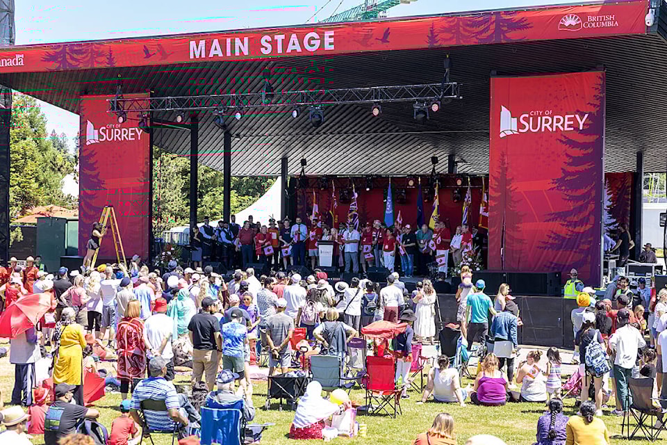 Thousands visit Cloverdale Fairgrounds for Surrey Canada Day