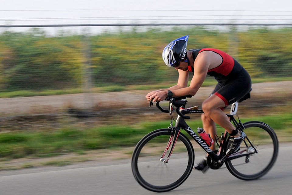 The Subaru Ironman 70.3 Victoria is taking place on May 29 in Greater Victoria with much of the cycling course on the Saanich Peninsula. (Black Press Media file photo)