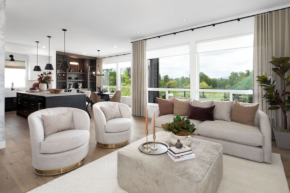 Inside a Mirada Estates home built in Langley by Surrey-based Miracon Development Ltd.